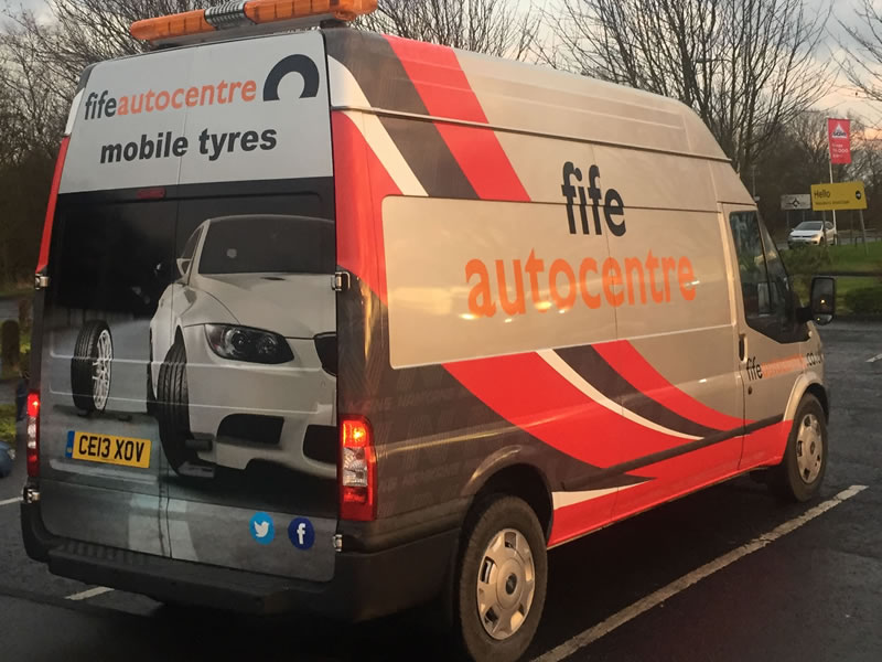 Mobile Tyre Fitting Van