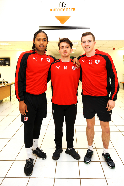 Harry Panayiotou, Aidan Connolly and Louis Longridge